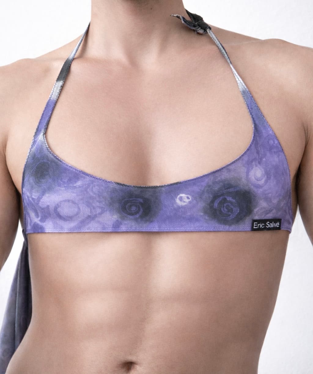 Hand-Printed Artisan Bralette – Eric Salve